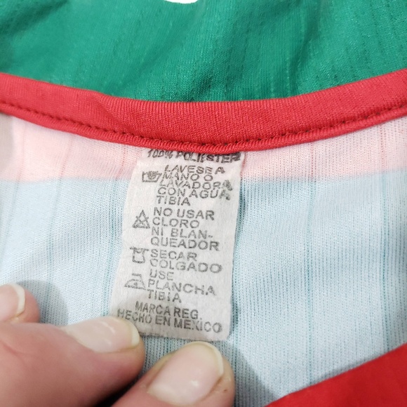 Green and Red Men's Short Sleeve Tee - Picture 3 of 4